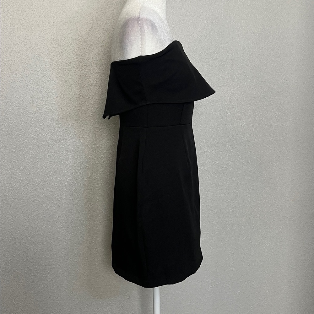 Lulus Ruffle Mini Dress Black Size Small - Picture 3 of 8